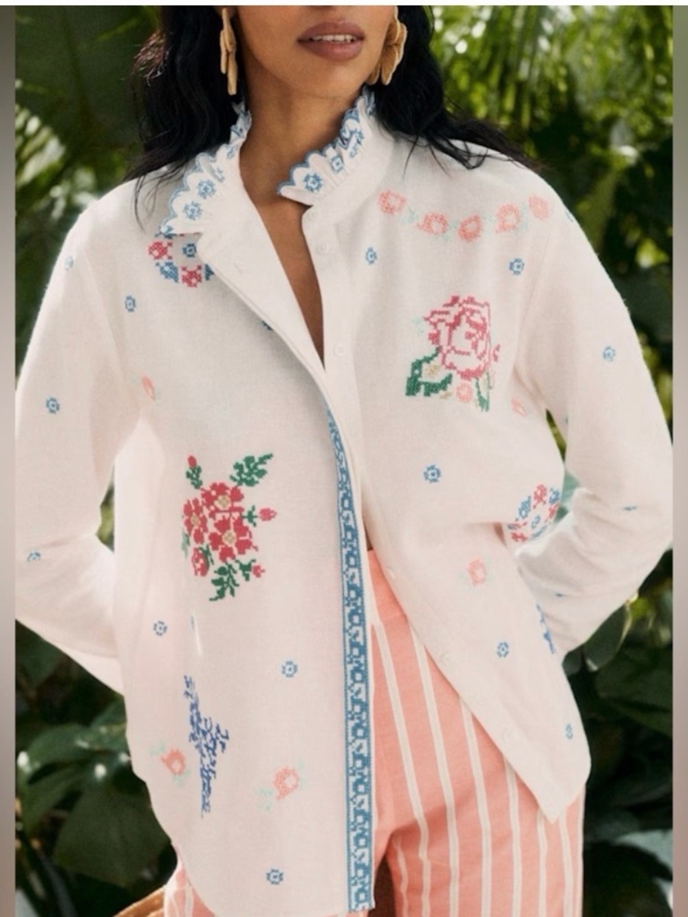 Sezane x Andion Riny top